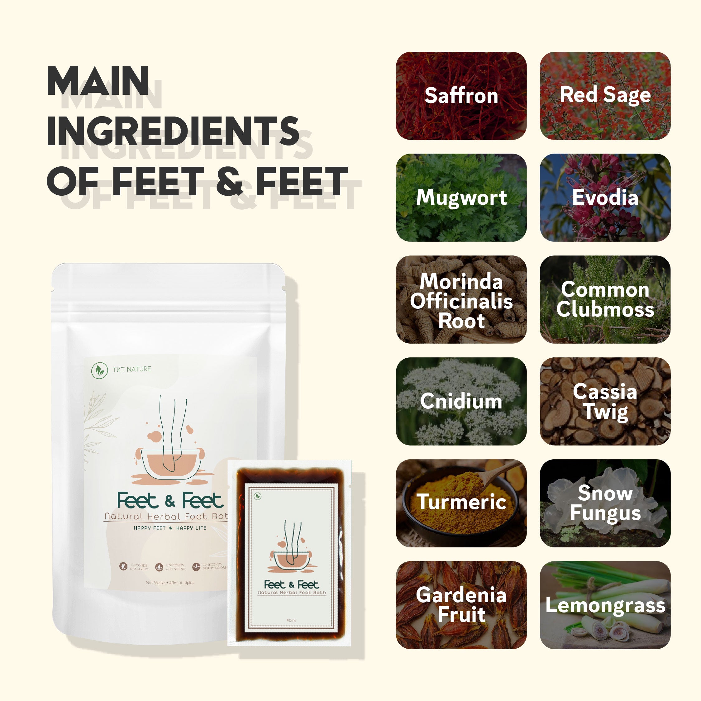 Feet & Feet - Natural Herbal Foot Bath