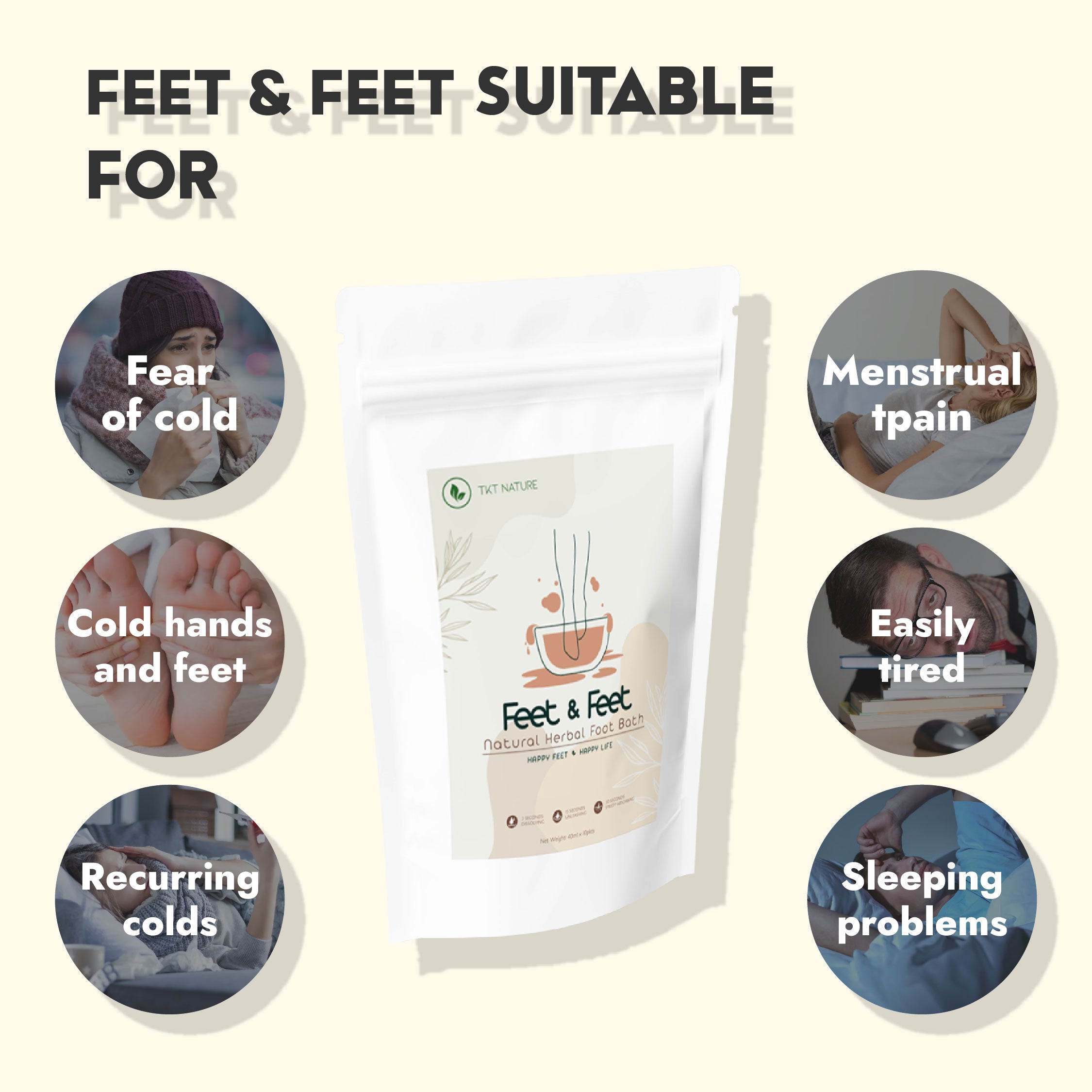 Feet & Feet - Natural Herbal Foot Bath