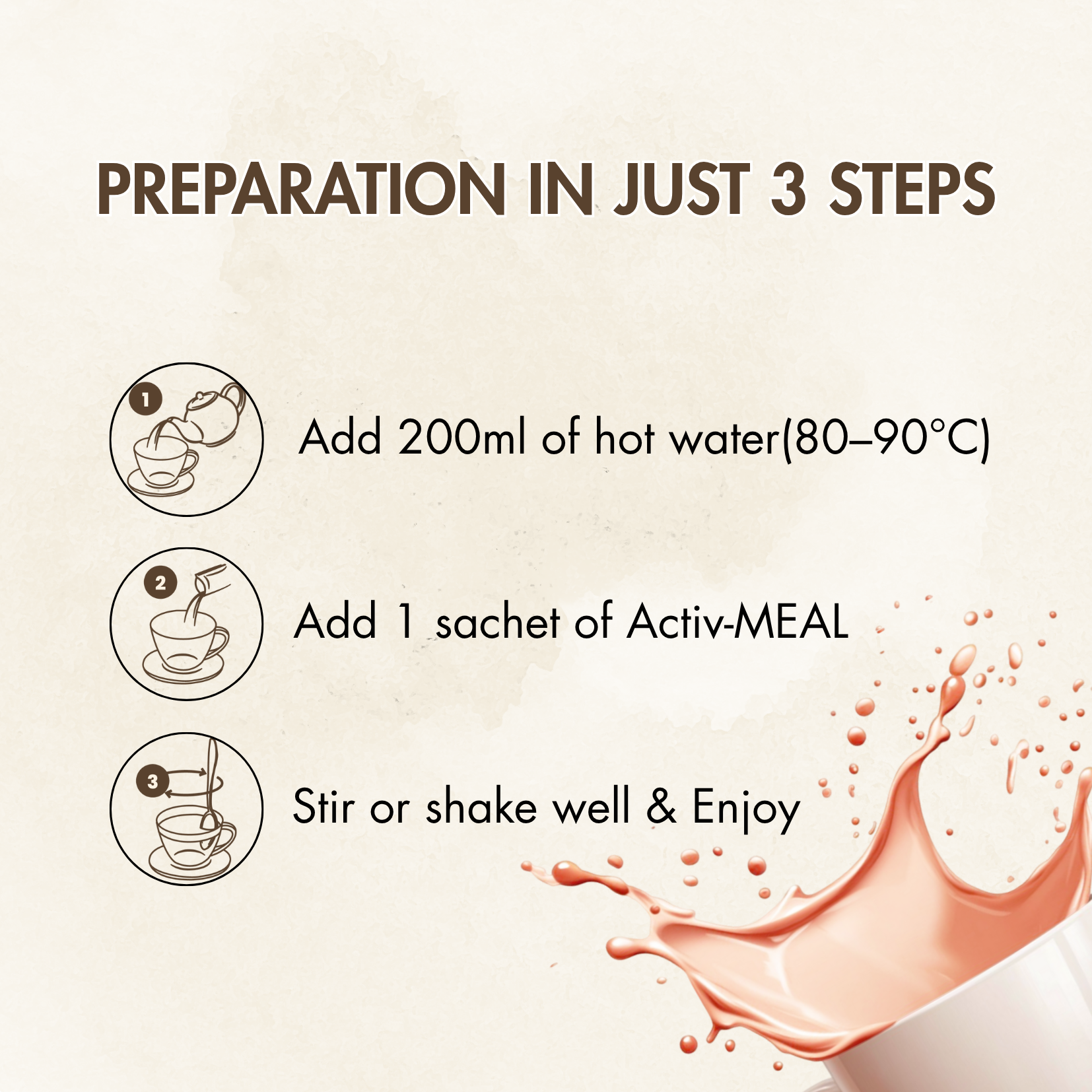 [Free Sample] Activ-MEAL Pink Guava Brown Rice Beverage 1 Sachet