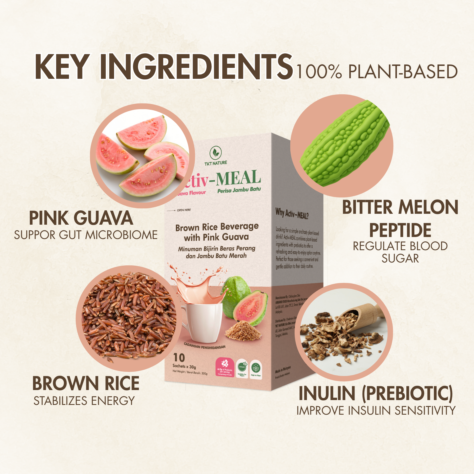 [PRE-ORDER] Activ-MEAL - Functional Nutrition for Sugar Balance, Gut Health & Daily Energy