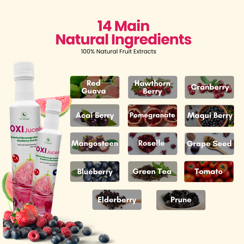 OXI Juceè Antioxidant Superfruit Drink