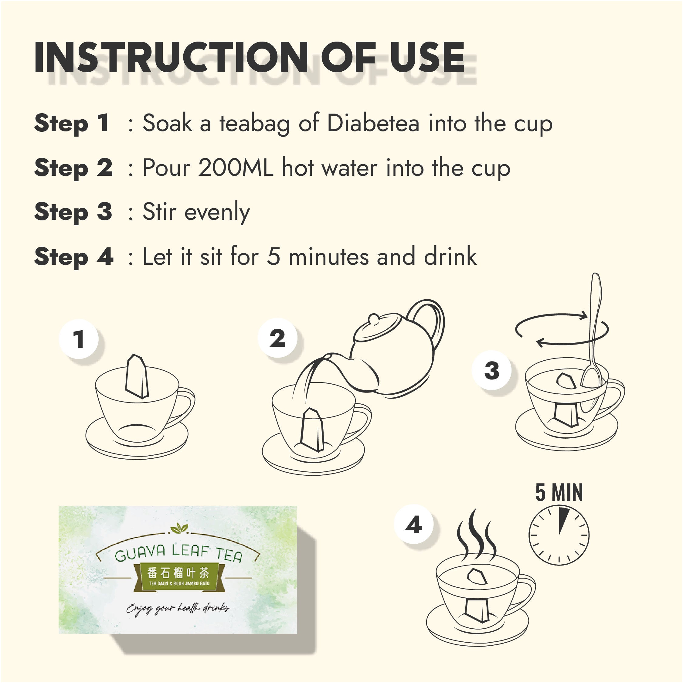 DiabeTea - Guava Leaf Tea